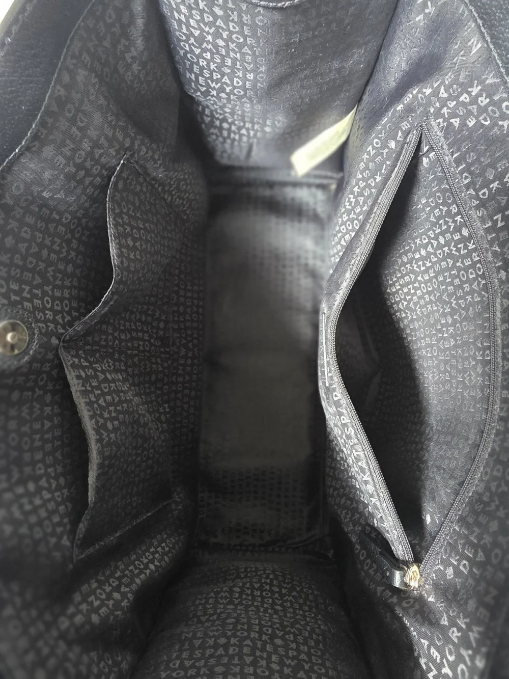Kate Spade Grove Street Maeve Tote Black Pebbled Leather
